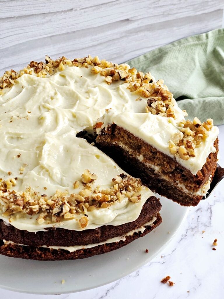 Carrot Cake with Cream cheese frosting