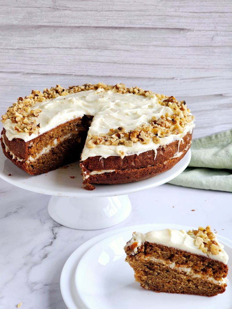 Carrot Walnut Cake