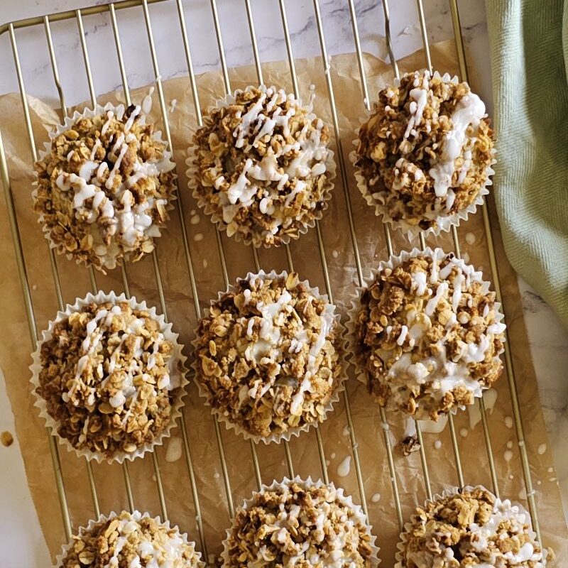 Apple Crumble Muffins