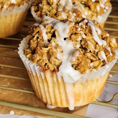 Apple Crumble Muffins