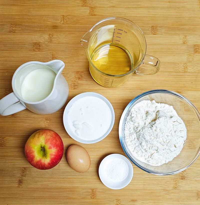 Ingredients for Apple Crumble