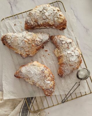 French Bakery Style Almond Croissants