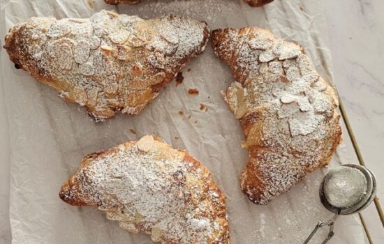 French Bakery Style Almond Croissants