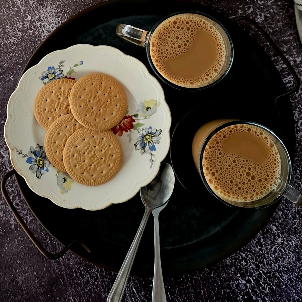 Traditional Pakistani Chai in cups
