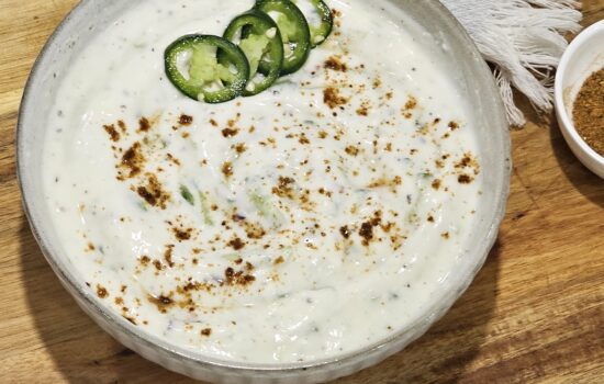 Quick Cucumber Raita