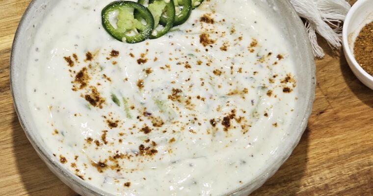 Quick Cucumber Raita