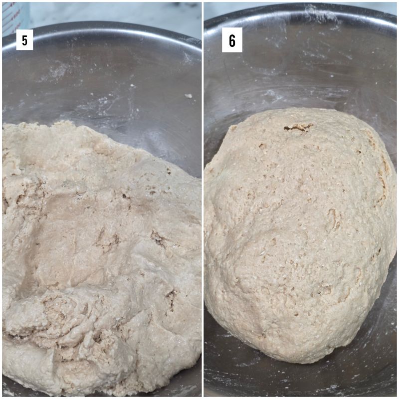 How to make dough for roti